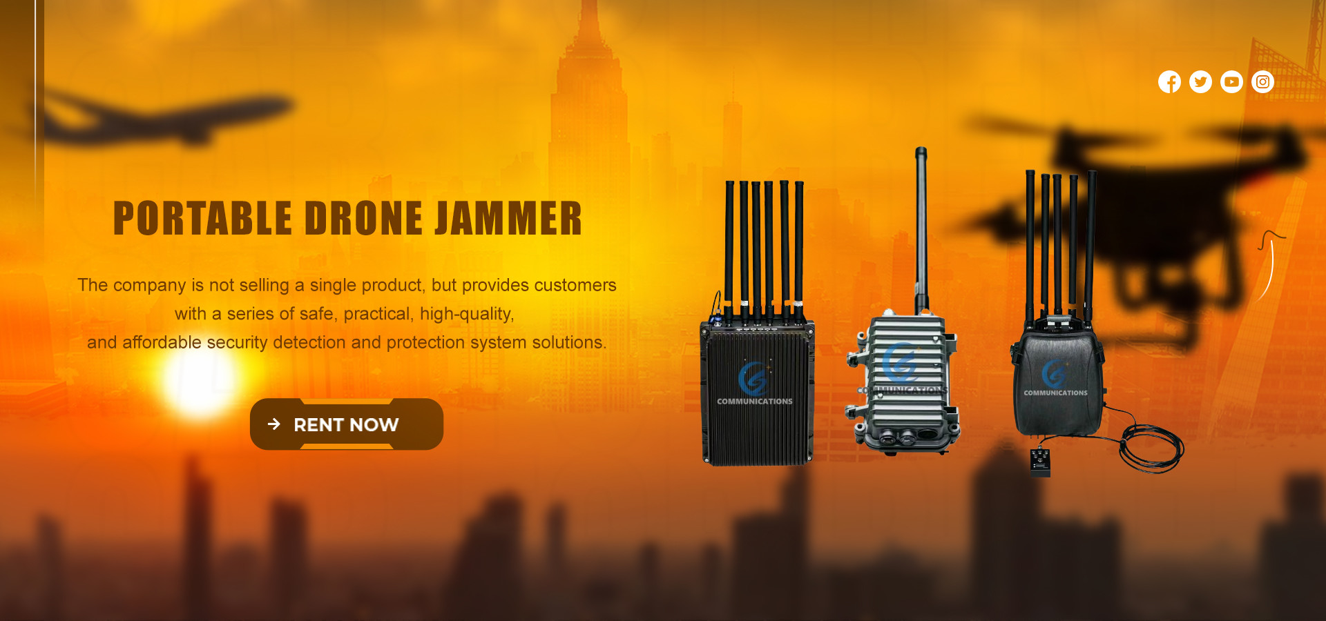 kualitas Modul Jamming Drone pabrik